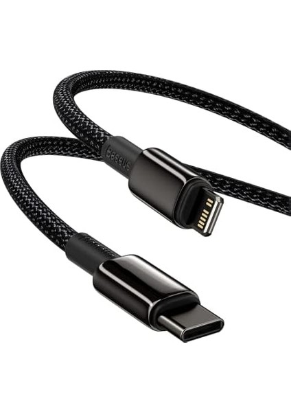 Tungsten Gold Hızlı Şarj Kablosu Type-C To Ip Pd 20W, 1m, Siyah modelleri
