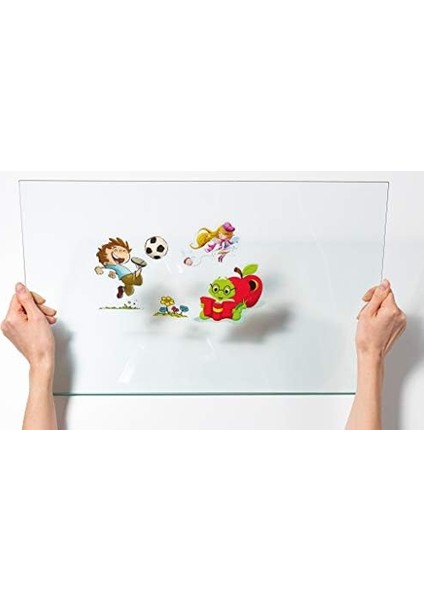 Window Decor Cam Yüzey Etiket Gulen Yuz modelleri