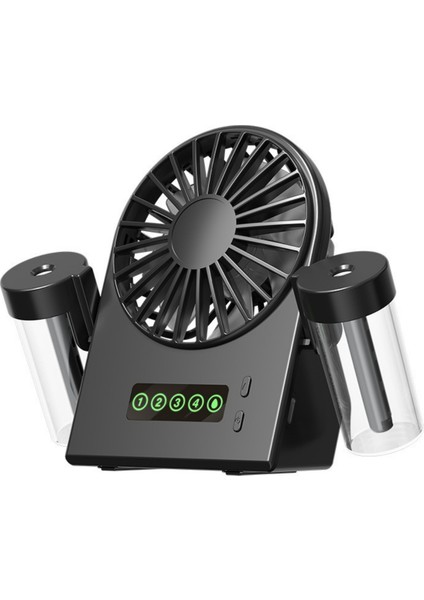 Taşınabilir Masaüstü Su Hazneli USB Şarjlı 4 Kademe Fan Vantilatör Soğutucu F8