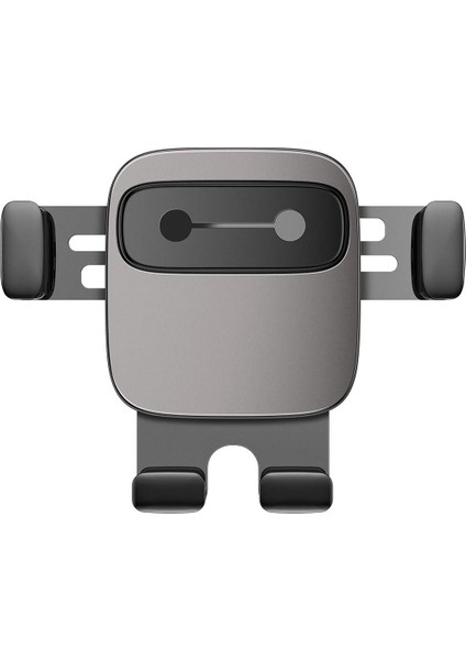 Cube Gravity, Araç/otomobil Içi Cep Telefonu Tutucu, Gri - Siyah, Araç Kalorifer Peteği/havalandırma Mazgalları/klima Boşluğuna Uygun (Air Vent)