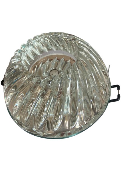 dekoatif Yuvarlak Kristal Cam Spot Kasa G4 Duylu modelleri