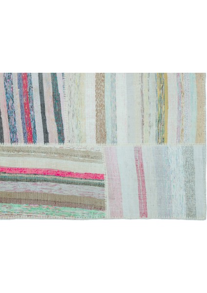 Iskece Bej Patchwork Yün Modern Desenli Yün Hav Toz Vermez Leke Tutmayan Salon Yolluk Mutfak El Dokuma Halı modelleri