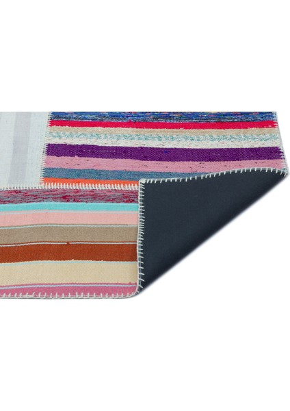 Iskece Bej Patchwork Yün Modern Desenli Yün Hav Toz Vermez Leke Tutmayan Salon Yolluk Mutfak El Dokuma Halı indirimleri