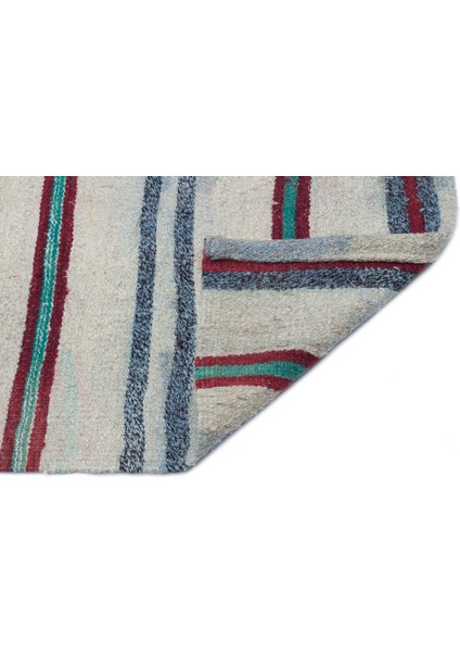 Girit Bej Çizgili Yün Modern Desenli Yün Hav Toz Vermez Leke Tutmayan Salon Yolluk Mutfak El Dokuma Halı fiyatları