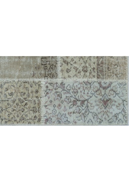 Girit Bej Çizgili Yün Modern Desenli Yün Hav Toz Vermez Leke Tutmayan Salon Yolluk Mutfak El Dokuma Halı fırsatları