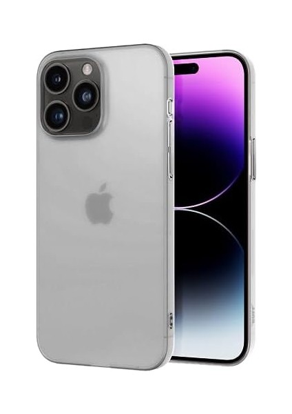 Labs iPhone 14 Pro Max Slimfy Ince Saydam Kılıf (Beyaz) fiyatları
