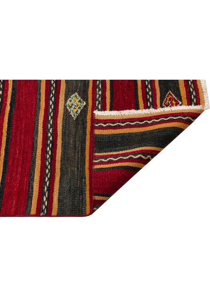 Teselya Bej Çizgili Yün Modern Desenli Yün Hav Toz Vermez Leke Tutmayan Salon Yolluk Mutfak El Dokuma Halı fiyatları