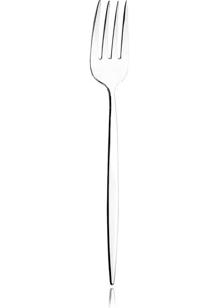 6'lı Paslanmaz Çelik Yemek Çatal Takımı