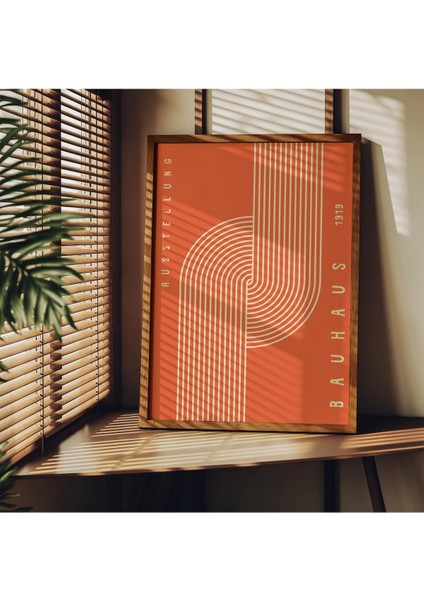 Tanıtım Bauhaus Çerçevesiz Poster, Modern Dekoratif Çerçevesiz Poster, Tablo, Bauhaus-10, 21 x 30