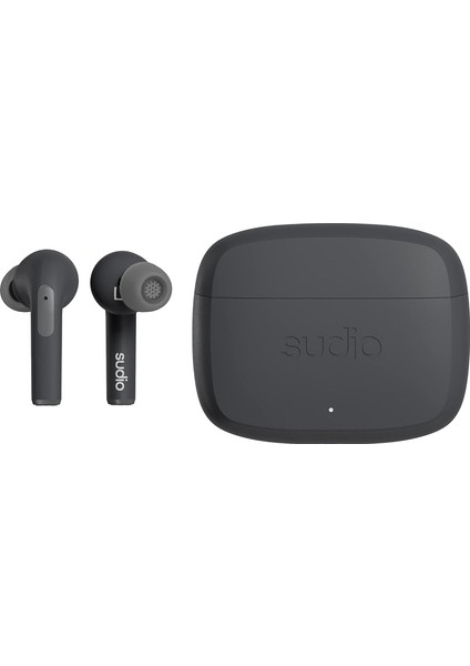 N2 Pro Gerçek Kablosuz Bluetooth Kulak Içi Kulaklık, Anc - Çok Noktalı Bağlantı, Ipx4 Suya Dayanıklı, Usb-C ve Kablosuz Şarj, Mikrofon, Şarj Kutusu ile 30 Saat Çalma Süresi (Siyah)