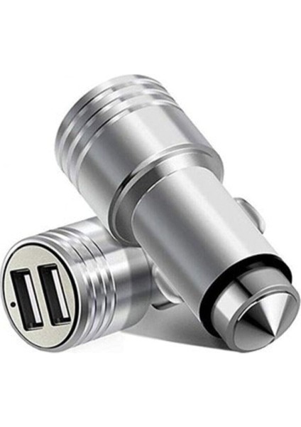 Araç Çakmaklık Şarjı 2 Giriş USB