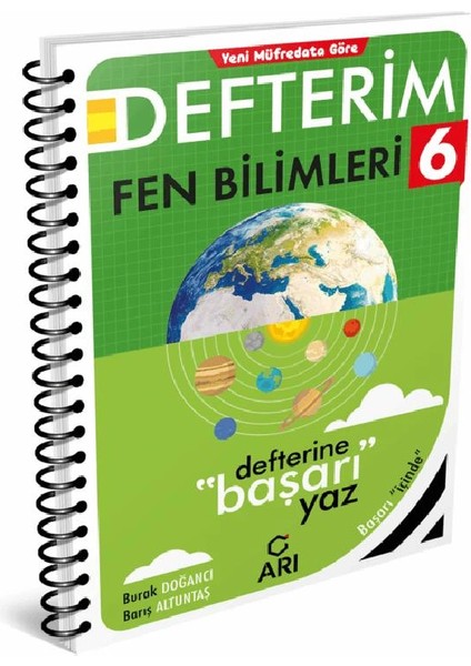 Arı 6. Sınıf Fen Bilimleri Defterim