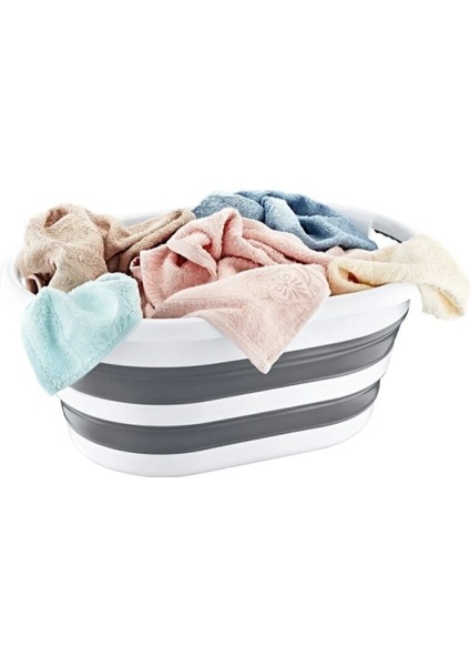 Katlanabilir Çamaşır ve Oyuncak Sepeti 27 Lt -AK702 modelleri
