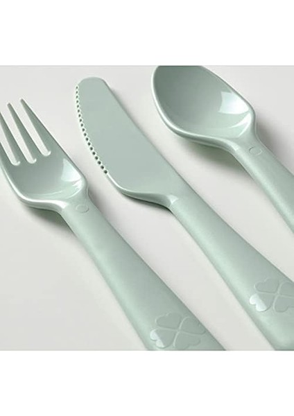Ikea Kalas — Çocuk Çatal Bıçak Takımı 18 Parça Bpa Içermeyen Mikrodalga Fırın ve Bulaşık Makinesinde Yıkanabilir — 704.613.85 modelleri
