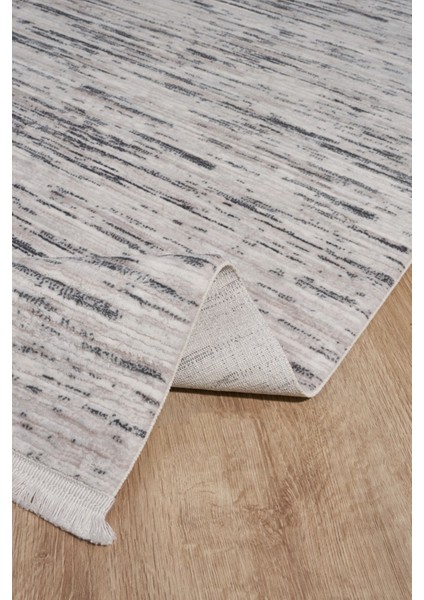 Vallejo Gri Modern Etnik Desenli Akrilik Hav Vermeyen Leke Tutmayan Kolay Temizlenen Yumuşak Makine Salon Yolluk Mutfak Halı modelleri