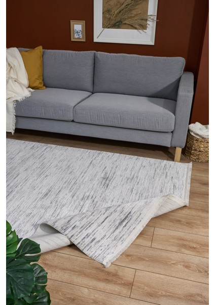 Vallejo Gri Modern Etnik Desenli Akrilik Hav Vermeyen Leke Tutmayan Kolay Temizlenen Yumuşak Makine Salon Yolluk Mutfak Halı fırsatları