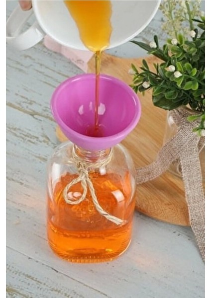Minik Silikon Huni Mutfak Için Yağ Koymalık -5009