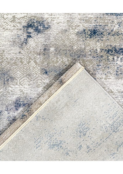 Delta Modern Gri Akrilik Dikdörtgen Modern Desenli Akrilik Hav Vermeyen Leke Tutmayan Kolay Temizlenen Yumuşak Makine Salon Yolluk Mutfak Halı fiyatları