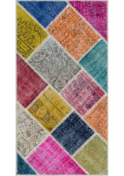 Atina Kahverengi Eskitme Yün Modern Desenli Yün Hav Toz Vermez Leke Tutmayan Salon Yolluk Mutfak El Dokuma Halı