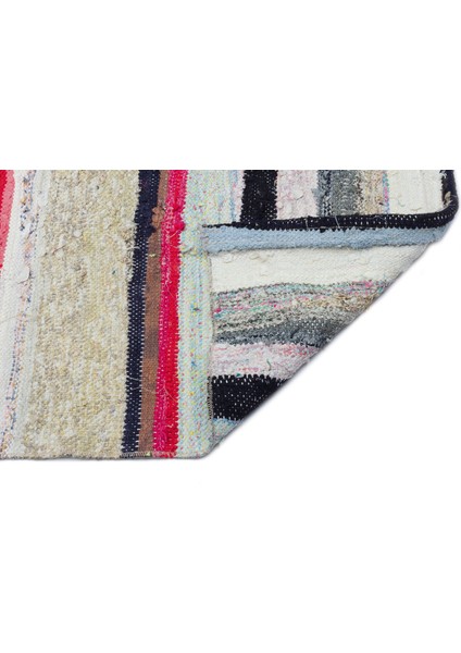 Teselya Bej Çizgili Yün Modern Desenli Yün Hav Toz Vermez Leke Tutmayan Salon Yolluk Mutfak El Dokuma Halı fiyatları