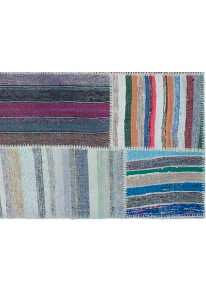 Iskece Bej Patchwork Yün Modern Desenli Yün Hav Toz Vermez Leke Tutmayan Salon Yolluk Mutfak El Dokuma Halı fırsatları