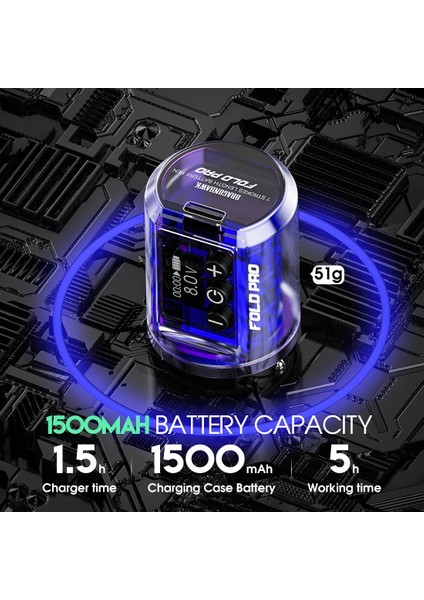 Fold Pro With Dual Battery - Kablosuz Dövme Makinesi fırsatları