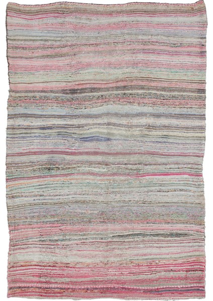 Atina Kırmızı Eskitme Yün Modern Desenli Yün Hav Toz Vermez Leke Tutmayan Salon Yolluk Mutfak El Dokuma Halı