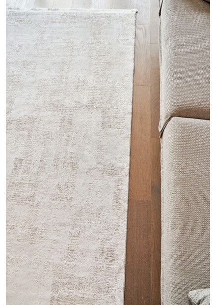 Venita Gri Düz Etnik Modern Desenli Viskon Hav Vermeyen Leke Tutmayan Kolay Temizlenen Yumuşak Makine Salon Yolluk Mutfak Halı indirimleri