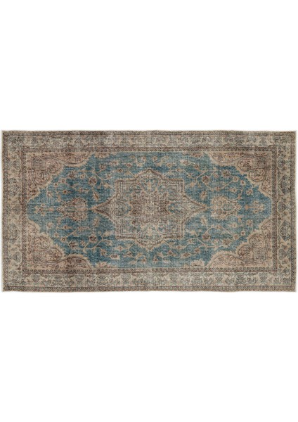 Kahverengi Göbekli Yün Modern Desenli Yün Hav Toz Vermez Leke Tutmayan Salon Yolluk Mutfak El Dokuma Halı