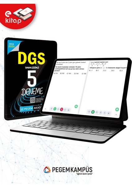 2026 Dgs Tamamı Çözümlü 5 E-Deneme modelleri