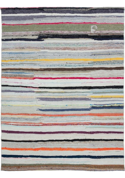 Atina Kahverengi Eskitme Yün Modern Desenli Yün Hav Toz Vermez Leke Tutmayan Salon Yolluk Mutfak El Dokuma Halı