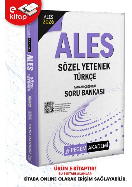2026 Ales Sözel Yetenek Türkçe Tamamı Çözümlü E-Soru Bankası