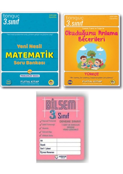 3. Sınıf Yeni Nesil Matematik ve Okuduğunu Anlama Becerileri