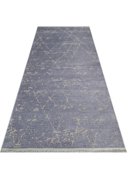 Nisreen Modern Mor Polyester Dikdörtgen Modern Desenli Akrilik Hav Vermeyen Leke Tutmayan Kolay Temizlenen Yumuşak Makine Salon Yolluk Mutfak Halı indirimleri