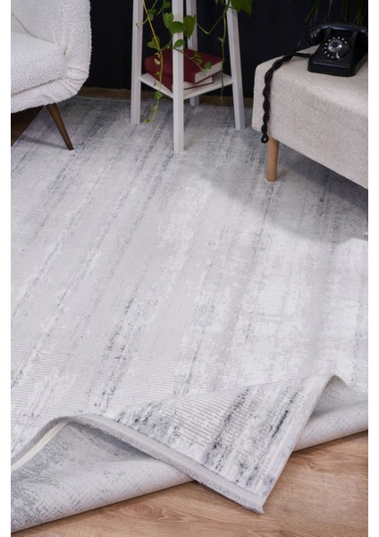 Hartford Mavi Çerçeveli Etnik Modern Desenli Akrilik Hav Vermeyen Leke Tutmayan Kolay Temizlenen Yumuşak Makine Salon Yolluk Mutfak Halı modelleri