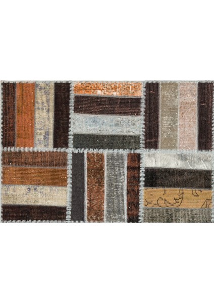 Girit Bej Çizgili Yün Modern Desenli Yün Hav Toz Vermez Leke Tutmayan Salon Yolluk Mutfak El Dokuma Halı fırsatları