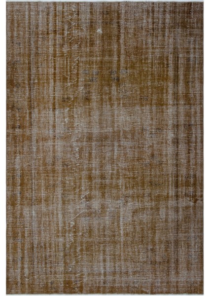 Atina Bej Eskitme Yün Modern Desenli Yün Hav Toz Vermez Leke Tutmayan Salon Yolluk Mutfak El Dokuma Halı