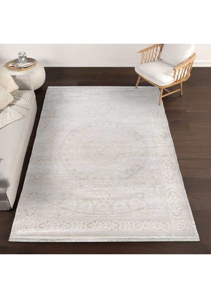 Krem Klasik Etnik Modern Desenli Pamuk Makinada Yıkanabilir Hav Toz Vermez Leke Tutmayan Kaymaz Taban Dijital Makine Baskı Salon Yolluk Mutfak Halı fiyatları