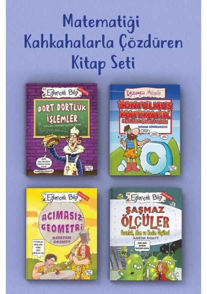 Matematiği Kahkahalarla Çözdüren Kitap Seti