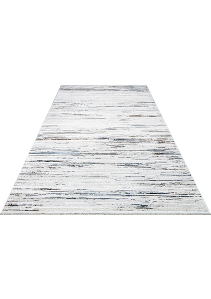 Abyss Lacivert Geçişli Etnik Modern Desenli Akrilik Hav Vermeyen Leke Tutmayan Kolay Temizlenen Yumuşak Makine Salon Yolluk Mutfak Halı fiyatları