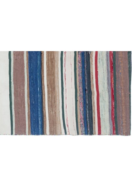 Girit Bej Çizgili Yün Modern Desenli Yün Hav Toz Vermez Leke Tutmayan Salon Yolluk Mutfak El Dokuma Halı fırsatları