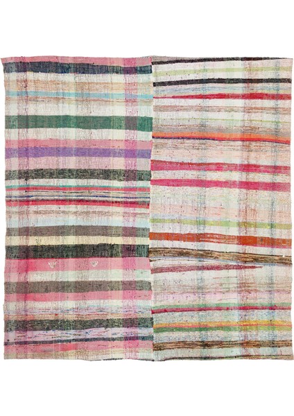 Atina Mavi Eskitme Yün Modern Desenli Yün Hav Toz Vermez Leke Tutmayan Salon Yolluk Mutfak El Dokuma Halı