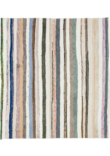 Teselya Bej Çizgili Yün Modern Desenli Yün Hav Toz Vermez Leke Tutmayan Salon Yolluk Mutfak El Dokuma Halı modelleri