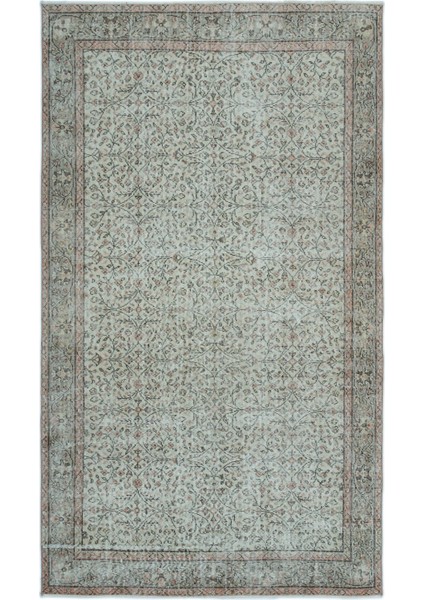 Atina Kahverengi Eskitme Yün Modern Desenli Yün Hav Toz Vermez Leke Tutmayan Salon Yolluk Mutfak El Dokuma Halı