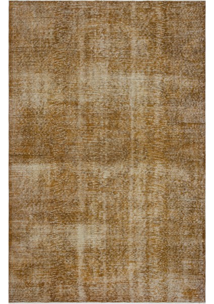 Atina Bej Eskitme Yün Modern Desenli Yün Hav Toz Vermez Leke Tutmayan Salon Yolluk Mutfak El Dokuma Halı