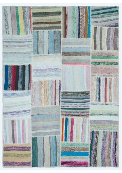 Iskece Bej Eskitme Yün Modern Desenli Yün Hav Toz Vermez Leke Tutmayan Salon Yolluk Mutfak El Dokuma Halı