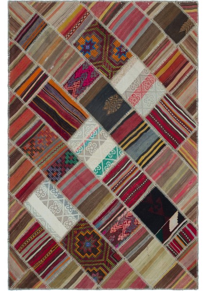 Atina Krem Eskitme Yün Modern Desenli Yün Hav Toz Vermez Leke Tutmayan Salon Yolluk Mutfak El Dokuma Halı