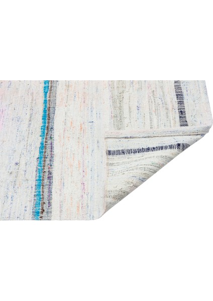 Girit Bej Çizgili Yün Modern Desenli Yün Hav Toz Vermez Leke Tutmayan Salon Yolluk Mutfak El Dokuma Halı fiyatları