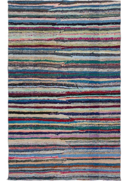 Atina Kahverengi Eskitme Yün Modern Desenli Yün Hav Toz Vermez Leke Tutmayan Salon Yolluk Mutfak El Dokuma Halı