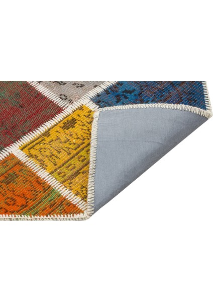 Teselya Kırmızı Eskitme Yün Modern Desenli Yün Hav Toz Vermez Leke Tutmayan Salon Yolluk Mutfak El Dokuma Halı fiyatları